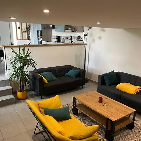 度假居 Maison Vue Sur Le Golf - 5 Couchages - Parking Gratuit - Grande Terrasse